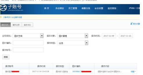天猫平台怎么看到子账号核销记录