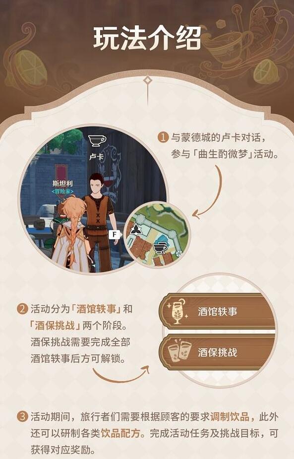 原神曲生酌微梦活动的具体时间是什么时候