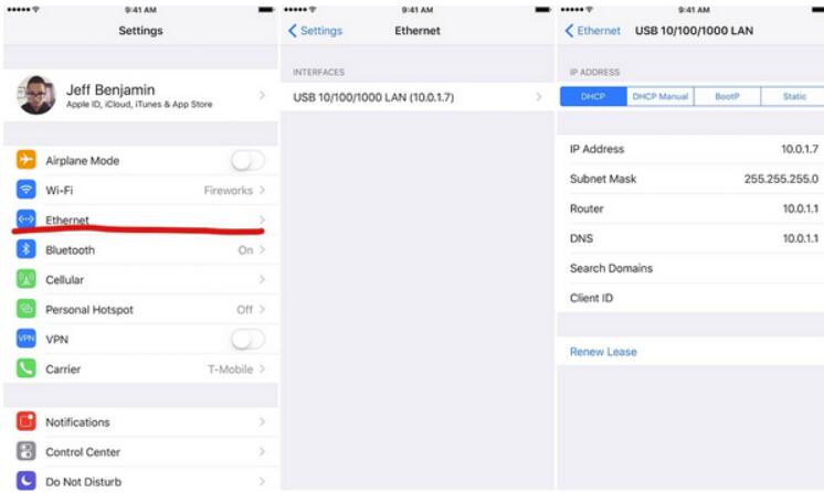 iPhone插根网线上网是真的吗？苹果只必须一根网线就能上网吗