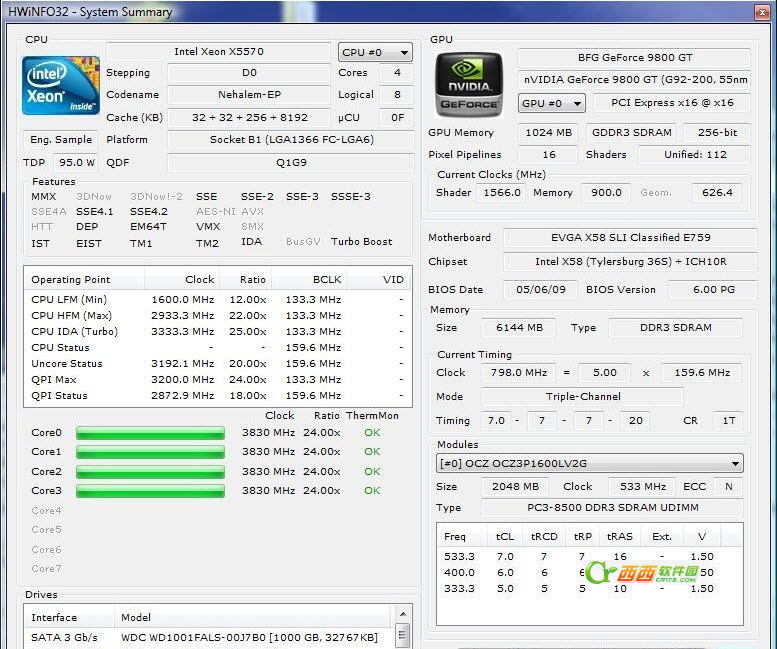 电脑硬件检测工具(HWiNFO64) v7.26 Build 4800 Beta绿色免费版