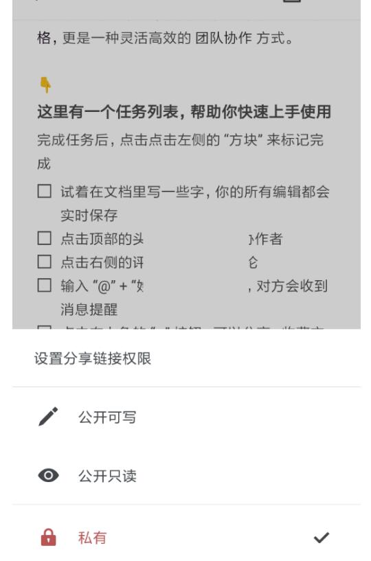 石墨文档怎么开启仅自己可见-石墨文档隐私权限设定实例教程