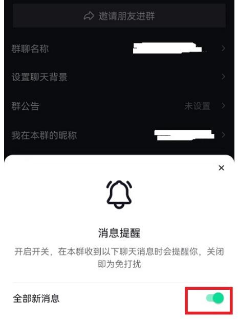 抖音群聊怎样开免打扰模式-聊天群设定勿扰模式方式