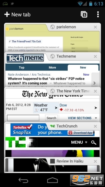 Chrome手机版v105.0.5195.124 app截图0