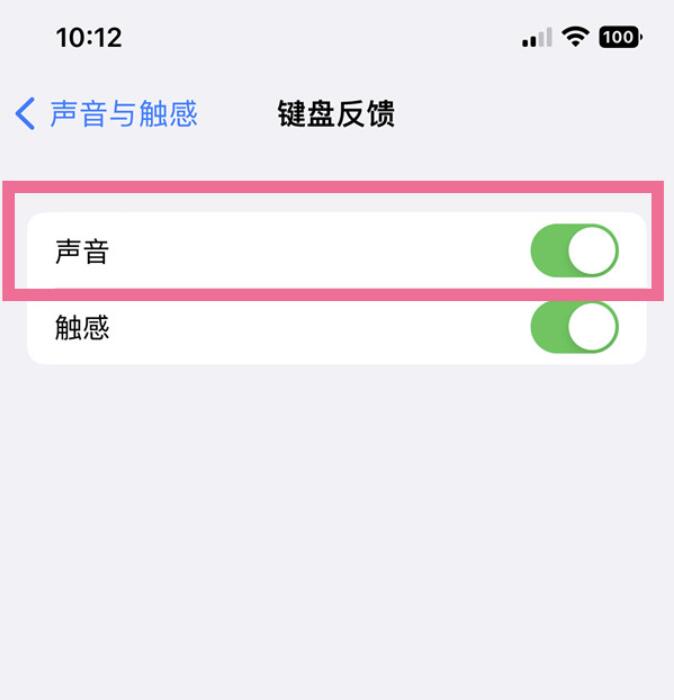 ios16键盘打字响声如何设置-ios16键盘打字声音设置流程