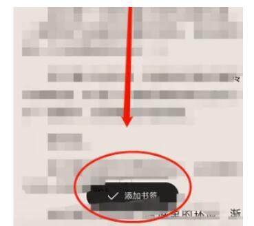 起点读书添加书签在哪里找到？-起点小说添加书签部位详细介绍