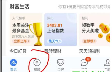 如何查看支付宝拥有基金收益清单