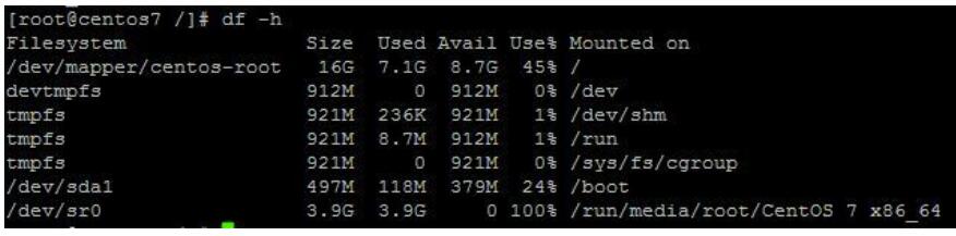 Linux系统怎么查看电脑的磁盘空间-查询磁盘空间能使用df和du指令