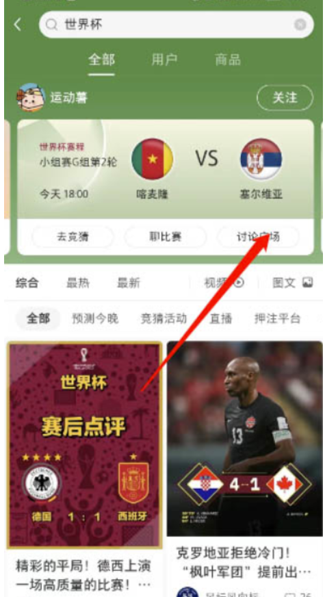 小红书卡塔尔世界杯赛事在哪儿探讨-小红书卡塔尔世界杯赛事探讨方式