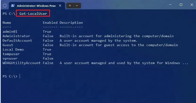 怎样在Windows11上检查全部用户帐户？四种方式分享给大家！