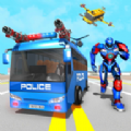 沙盒警察机器人(Police Bus Robot 2022)