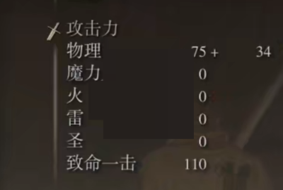艾尔登法环单刃小刀属性如何?艾尔登法环单刃小刀属性详细介绍