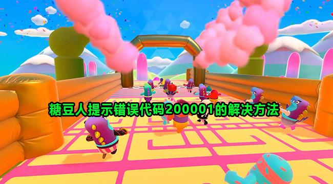 糖豆人错误提示200001如何解决-糖豆人提示错误代码200001的解决方法
